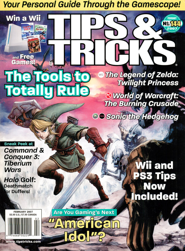 Tips & Tricks Issue 144 (February 2007) cover